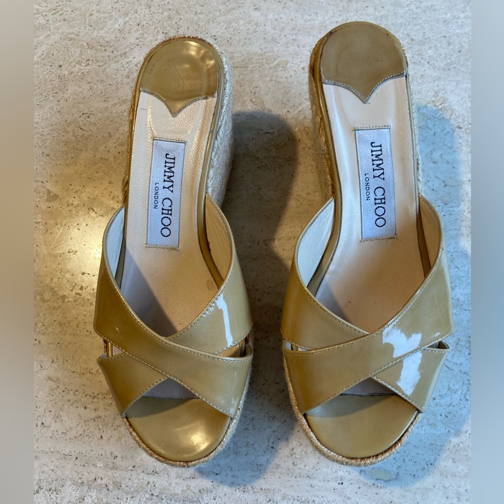 Jimmy Choo Platform Espadrille Sz 37